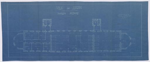Pavillon militaire : [plan], 5 décembre 1921.