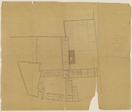 [Ecole communale transférée : plan du rez-de-chaussée, 1877].