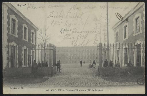 Correspondance adressée à sa soeur Juliette, 10 avril 1915-14 février 1918 (63 cartes postales, 2 lettres).