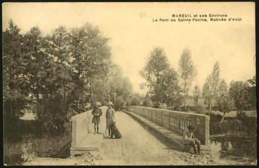 Le pont de Sainte-Pexine.