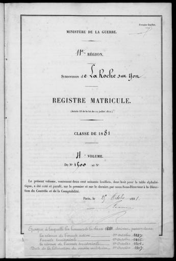4e vol. , n° 1500-1803.