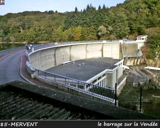 Le barrage sur la Vendée.