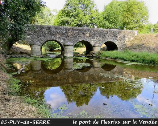 Le pont de Fleuriau sur la Vendée.
