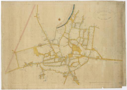 Plan de la ville de Luçon du 31 mai 1782 / rétabli par L[éon] Ballereau, architecte. | Plan de la ville de Luçon du 31 mai 1782