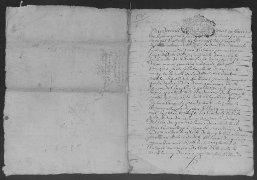 Minutes des 23 octobre 1730 et 25 février 1732 numérisées