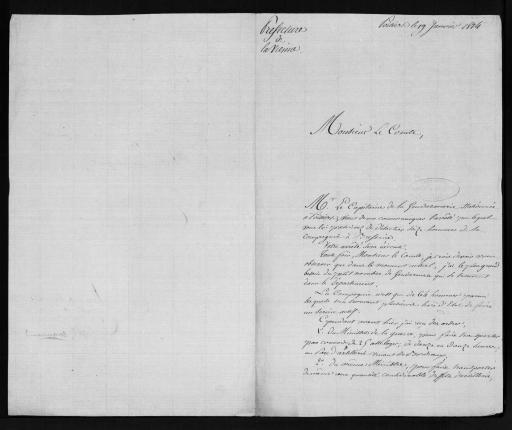 Lettres du baron de Mallarmé, préfet de la Vienne (19 janvier-7 avril 1814) à Boissy d'Anglas.