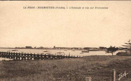L'estacade d'embarquement (vue sur Fromentine) / Jack phot. (vue 1).