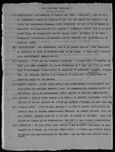 Les Eleveurs vendéens pendant la guerre 1939-1945 : rapport et photographies.
