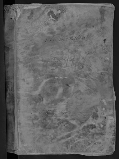 De 1661 à 1663. L'ensemble du cahier de 189 feuillets (in-4°, papier) a été numérisé et quelques actes ont été analysés.