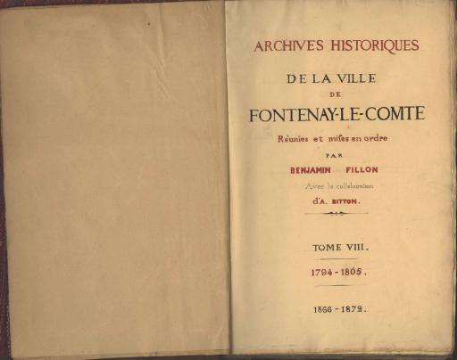(vues 230-231) Décret autorisant l'achat d'un terrain pour l'établissement d'un champ de foire (20 mars 1804), Extrait des archives de l'hôtel de ville de Fontenay.