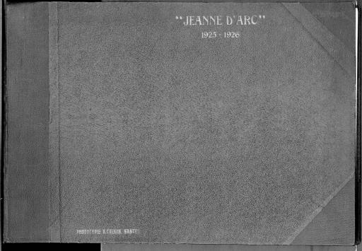 (154 J 10). Formation dans la marine de Jacques Prim : itinéraire de la campagne du croiseur cuirassé Jeanne d'Arc, 1925-1926.