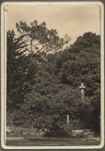 (AAIN 38 E 39 à 42, lot 14). La croix de Ker Hoët au Bois de la Chaise (vues 1 et 2), la croix des Sorts (vues 3 et 4), la croix Saint-André, de la mission 1878 (vue 5), la Croix Blanche, route du Vieil (vues 6 et 7), la croix du Cheminet (vues 8 et 9), le Pé Saint-Jean à L'Épine (vue 10), la croix du Fier et la croix Verte à La Guérinière (vues 11 et 12).