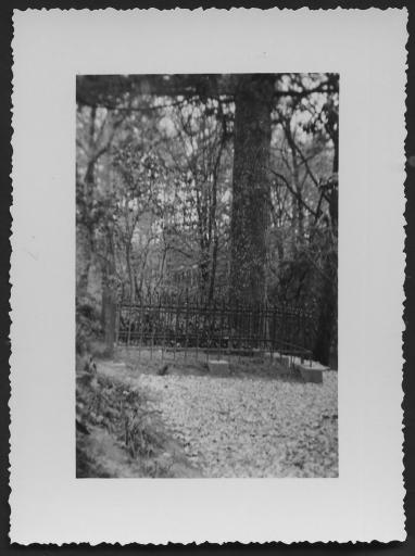 (176 J 107-2). Mouchamps. - Tombe de Georges Clemenceau au Colombier. 1 photographie.