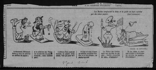 (59 J 49). Dessins de Luc Cyl parus dans "Le Petit Journal"