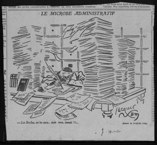 (59 J 49). Dessins de Jacques Nam (janvier 1912, décembre 1915-décembre 1916)