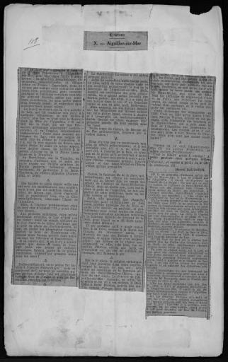 (15 J 314) "La préhistoire des villes de Vendée".