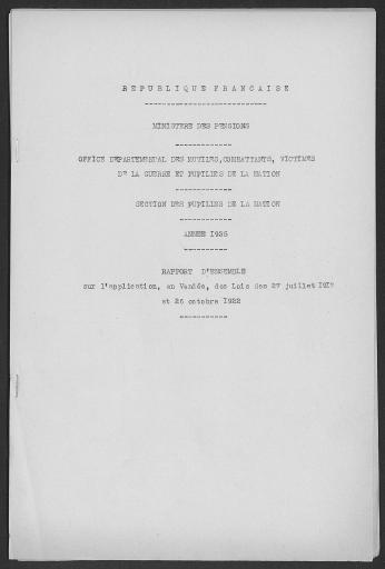 (3R352). Rapports annuels dactylographiés et imprimés : 1935 (vues 1-45), 1936 (vues 46-71), 1937 (vues 72-118), 1938 (vues 119-152), 1939 (vues 153-187).